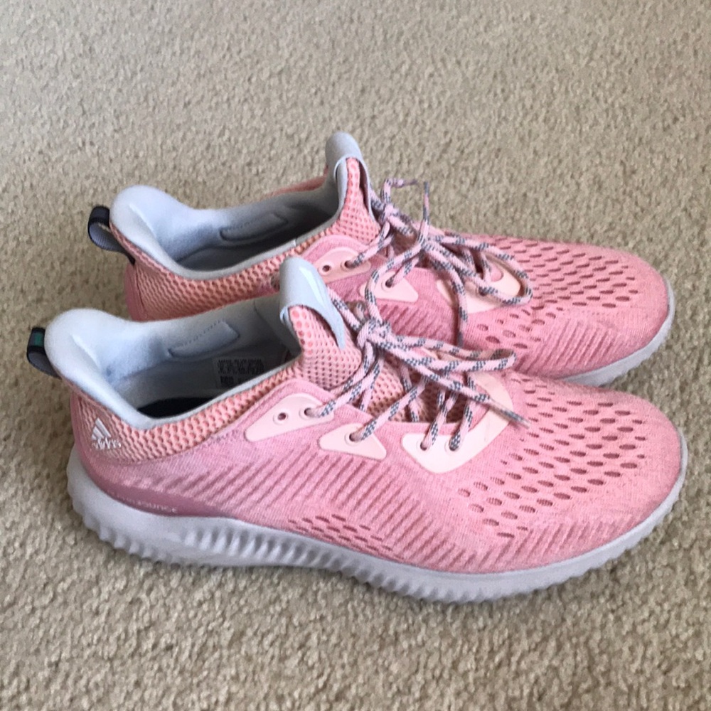 Pink Adidas Bounce Size 8